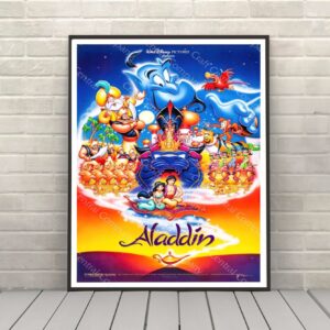 Aladdin Movie Poster Disney Movie Poster