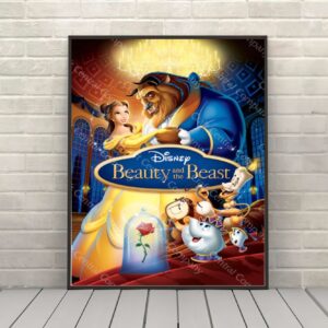 Beauty and the Beast Poster Disney Movie Poster