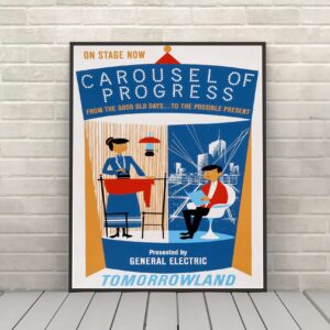 Carousel of Progress Disney Tomorrowland Poster