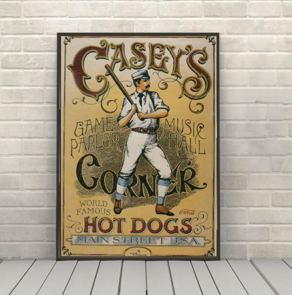 Casey's Corner Disney Attraction Poster