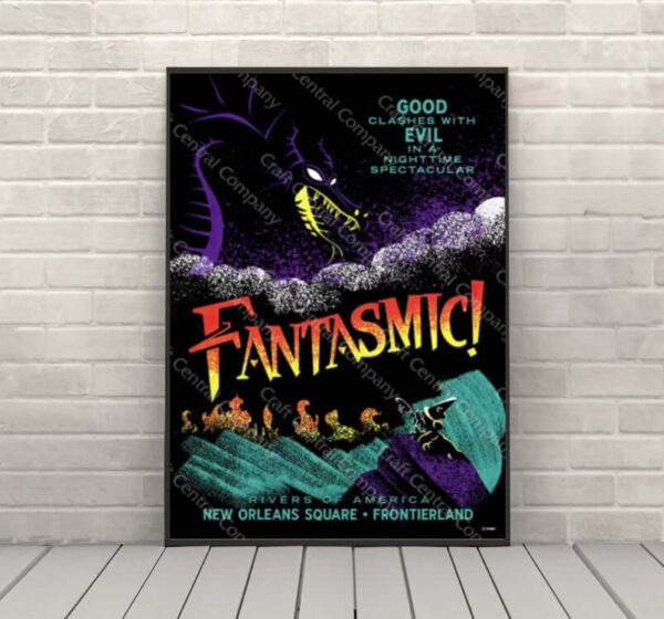 Disney Fantasmic Poster