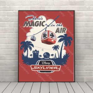 Disney Skyliner Poster