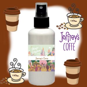 Jeoffrey's Coffee Fragrance Disney Spray Bottle