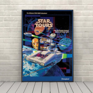 Star Tours Poster Disneyland