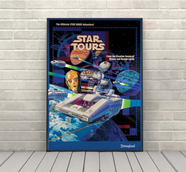 Star Tours Poster Disneyland