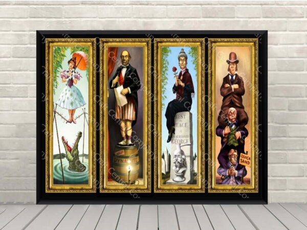 Stretching Room Poster Haunted Mansion Poster Disney Poster