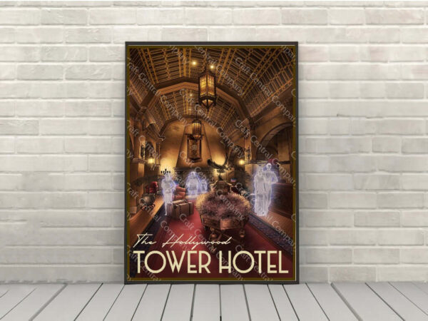 Tower of Terror Disney Poster