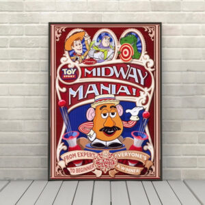 Disney Toy Story Midway Mania Poster