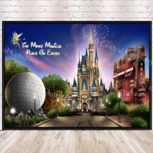 Disney Four Parks Poster The Most magical place on earth Poster