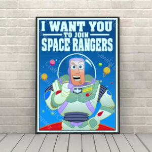 Buzz Lightyear Disney Toy Story Poster