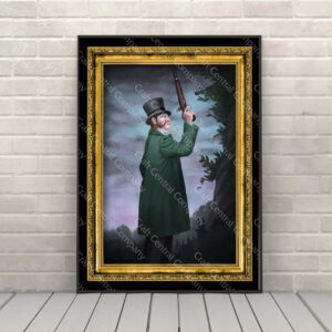 Haunted Mansion Dueling Ghost Poster Diseny Attraction Posters
