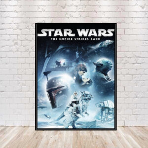 Empire Strikes Back Poster Star Wars Poster Sizes 8x10 11x14 13x19 16x20 18x24 Hollywood Studios Star Tours Vintage Star Wars Vintage Poster