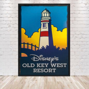 Old Key West Resort POSTER Old Key West poster Vintage Disney Poster Disney World Poster Disney Hotel Poster