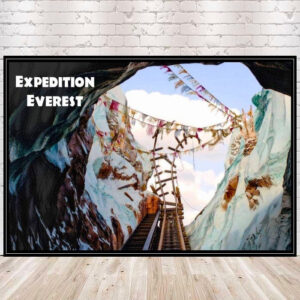 Expedition Everest Poster Animal Kingdom Attraction Disney Attraction Wall Art