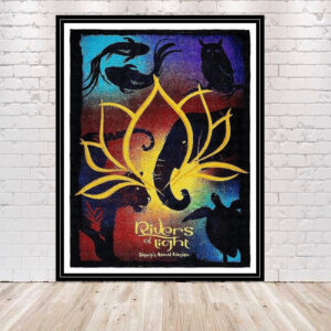 Rivers of Light Poster Animal Kingdom Poster Vintage Disney Poster Disney World Poster River of Lights Poster Wall Art