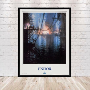 Endor Poster Vintage Star tours Poster Sizes 8x10 11x14 13x19 16x20 18x24 Hollywood Studios Poster Star Wars Poster Vintage Disney Poster