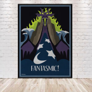 Fantasmic Poster Vintage Disney Poster Sizes 8x10 11x14 13x19, 16x20 18x24 Hollywood Studios Poster Vintage Disney World Poster MGM Studios