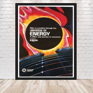 Epcot Poster Universe of Energy Poster Vintage Disney Poster Disney World Poster New Epcot Poster