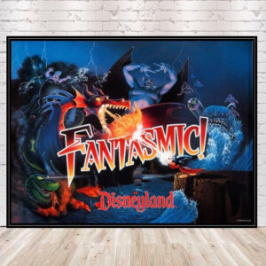 Fantasmic Poster Disney Hollywood Studios Attraction Poster