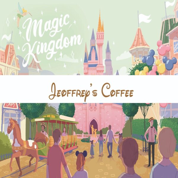 Jeoffrey's Coffee Fragrance 2 oz Spray Bottle Room Spray Body Spray Disney Fragrance Summer Scent Magic Kingdom scents Disney spray