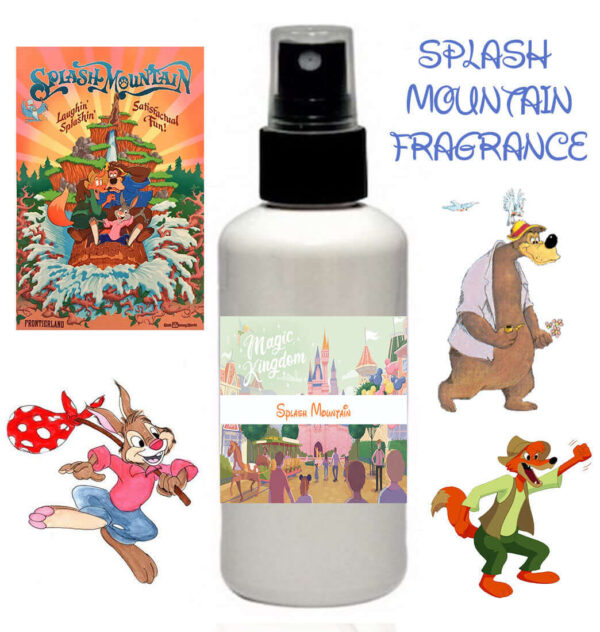 Splash Mountain Room Spray Disney Fragrance Magic Kingdom Brer Rabbit Brer Fox Brer Bear Summer