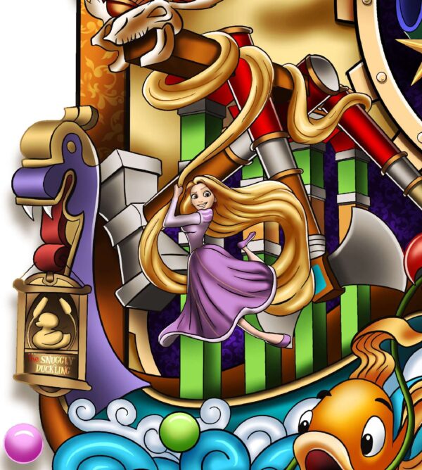 Festival of Fantasy Parade Poster Disney Attraction Poster Magic Kingdom Show Posters Vintage Disney World Main Street Parade Disneyland