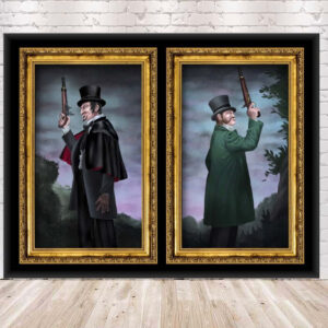 Haunted Mansion Dueling Ghost Poster Diseny Attraction Posters