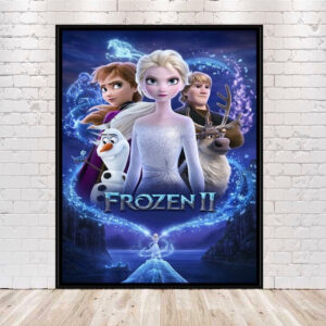Frozen 2 Movie Poster Arendelle Castle Poster Vintage Disney Poster Disney Movie Poster Disney World Posters Disneyland Attraction Poster