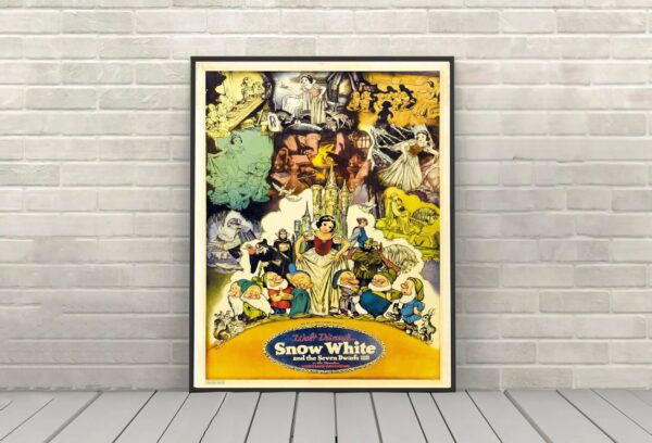 Snow White Disney Movie Poster