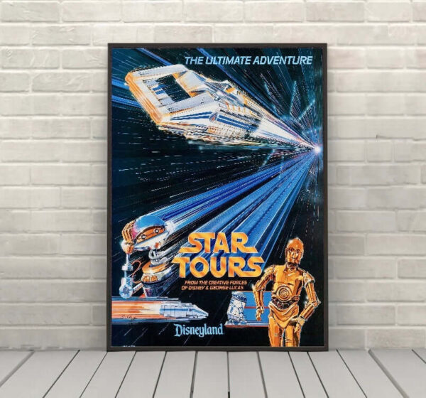 Star Tours Poster Disneyland