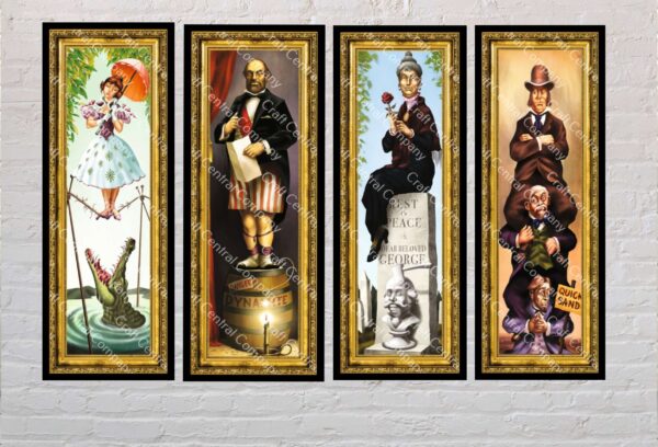 Haunted Mansion Stretching Room Poster